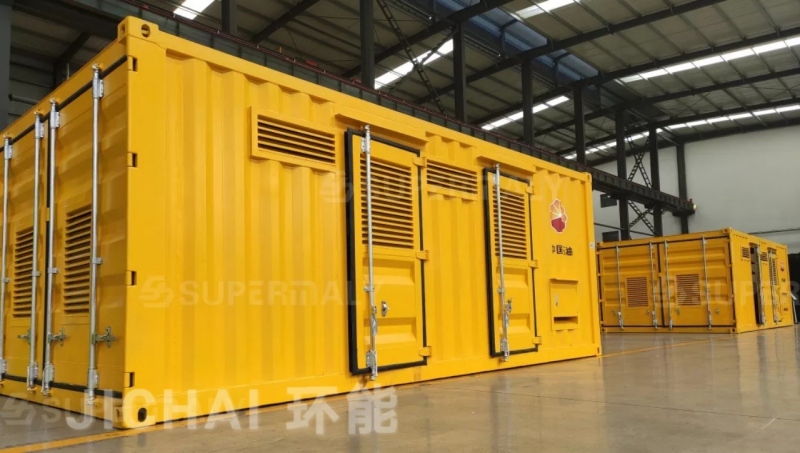 เครื่องกำเนิดก๊าซธรรมชาติ 1,000kW 12V200