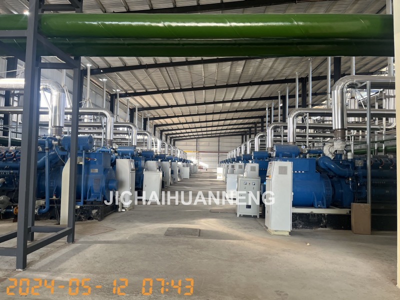 700kW သဘာဝဓာတ်ငွေ့အင်ဂျင် ဂျင်နရေတာများ