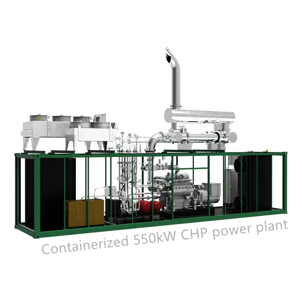 625 ква MAN қозғалтқышының газ генераторының жинағы