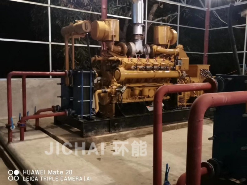 เครื่องกำเนิดไฟฟ้าเครื่องยนต์แก๊สขนาด 500KW