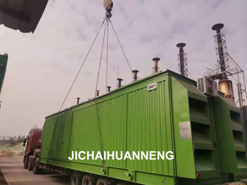 2 MW LNG-Gasmotorgenerator