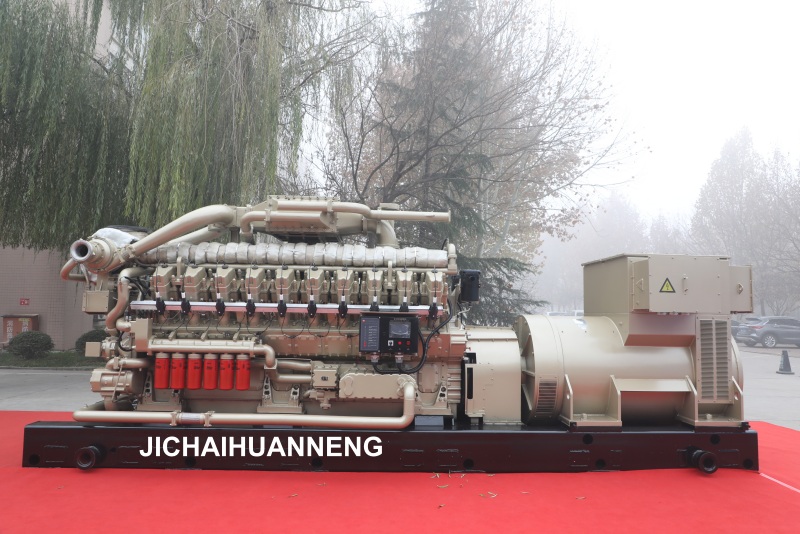 2000kW Gas Engine Generator With container