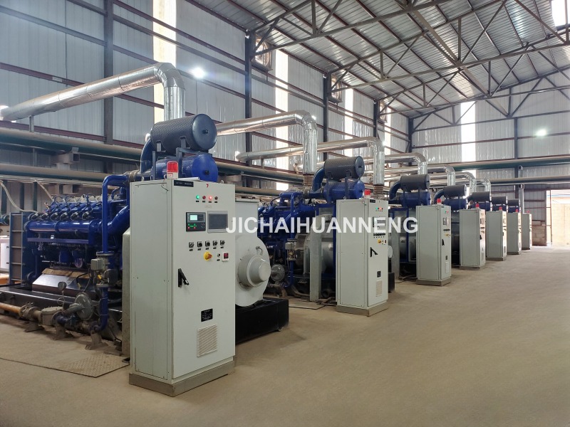 เครื่องกำเนิดก๊าซธรรมชาติขนาด 700kW