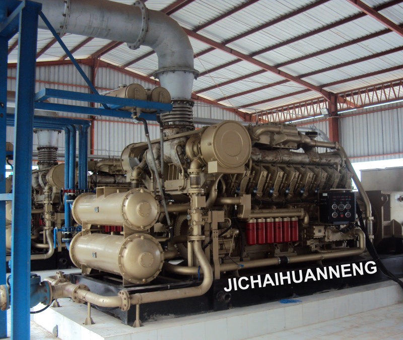 1000GF-T 12V200 Gas Engine Generator