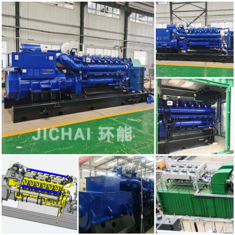 700kW LNG CNG Gas Piston Engine Generator 