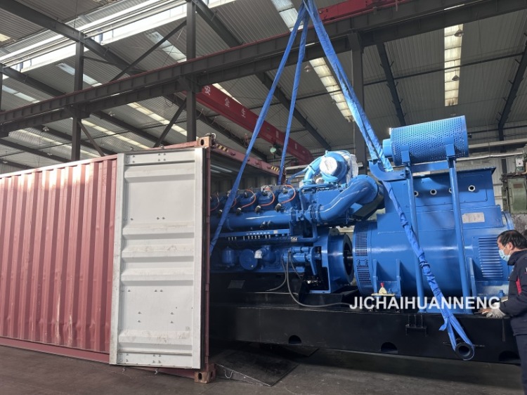 23 sets 700kW gas engine generators for the Libya project