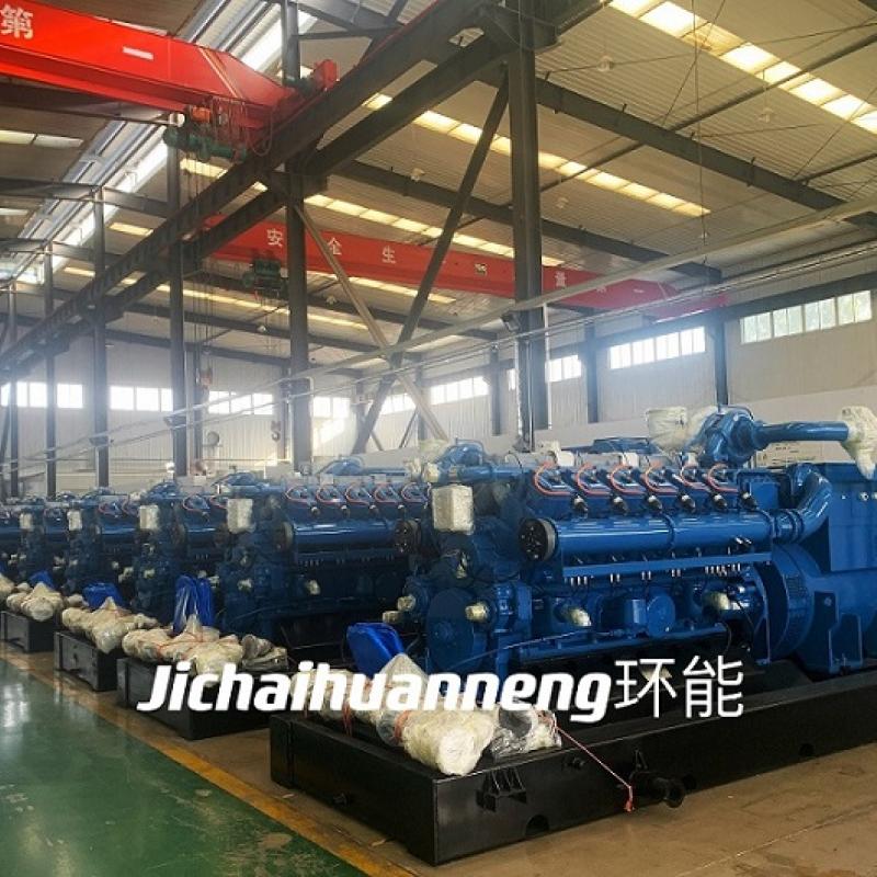 Natural gas engine generator