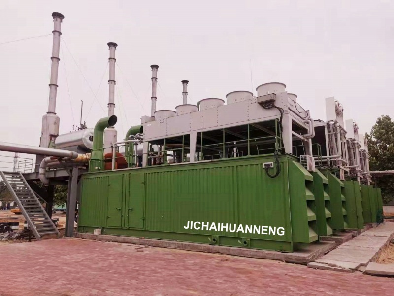 เครื่องกำเนิดไฟฟ้าเครื่องยนต์แก๊ส 1200kW 12V200